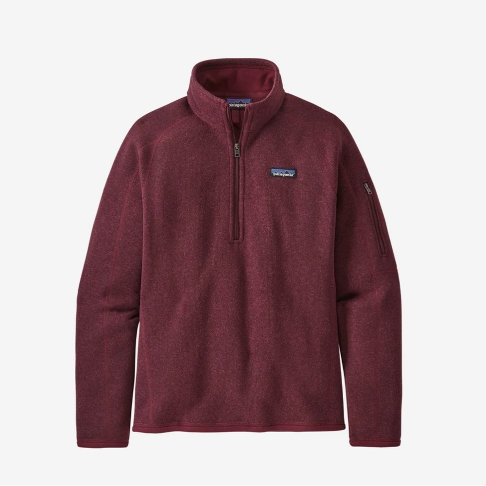 Patagonia Women’s Better Sweater 1/4 zip fleece